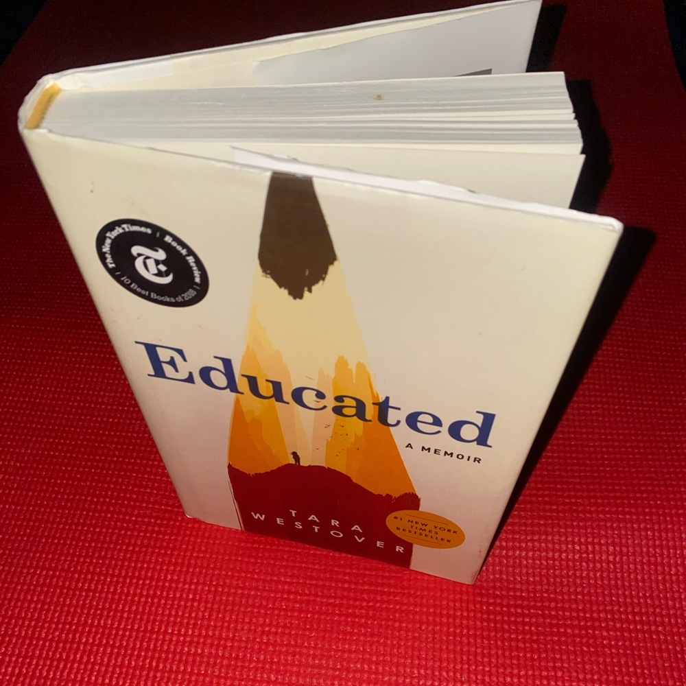 EDUCATED by: Tara Westover (Hardcover Book) 📖